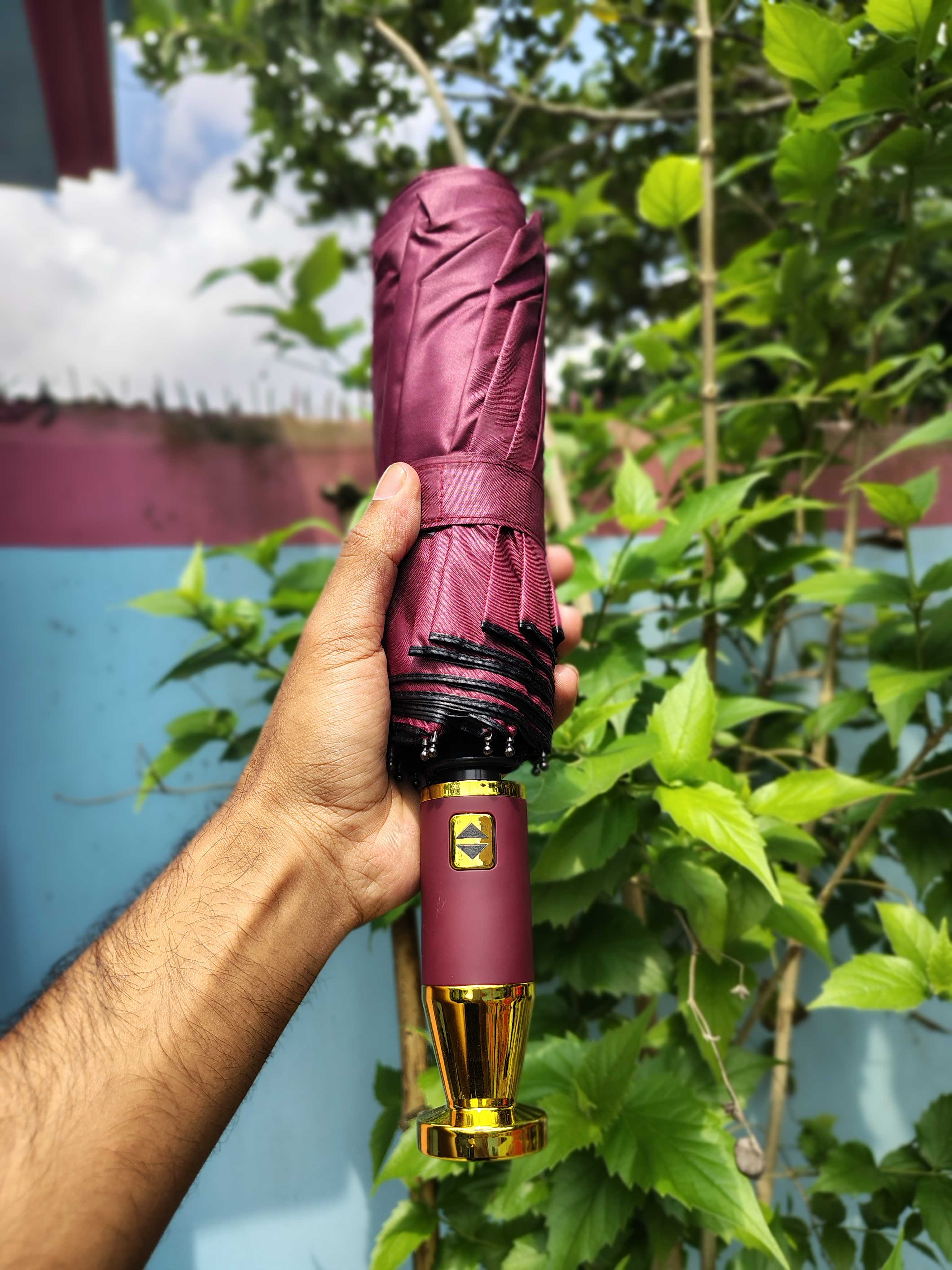 BMW ১২ শিক ২৪ রিবস গোল্ডেন ফিনিসিং হাতল (মেরুন)